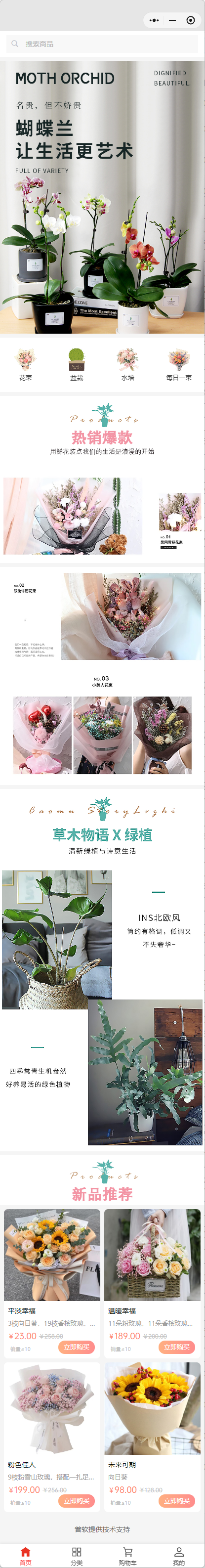 花卉綠植